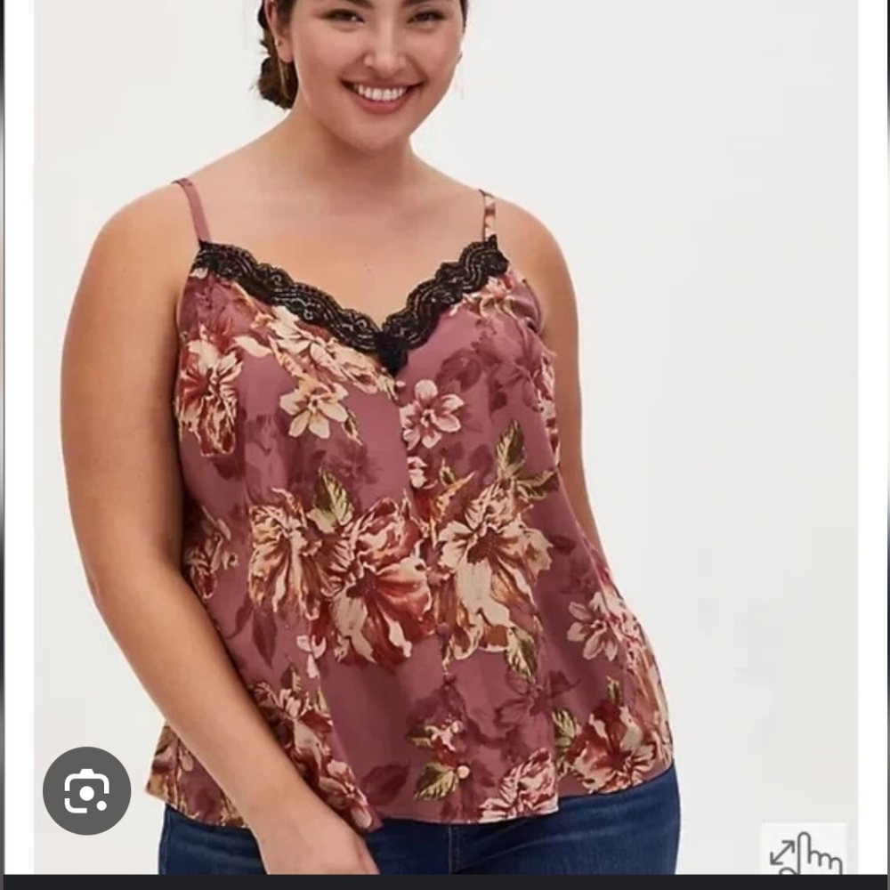 Torrid floral cami top
